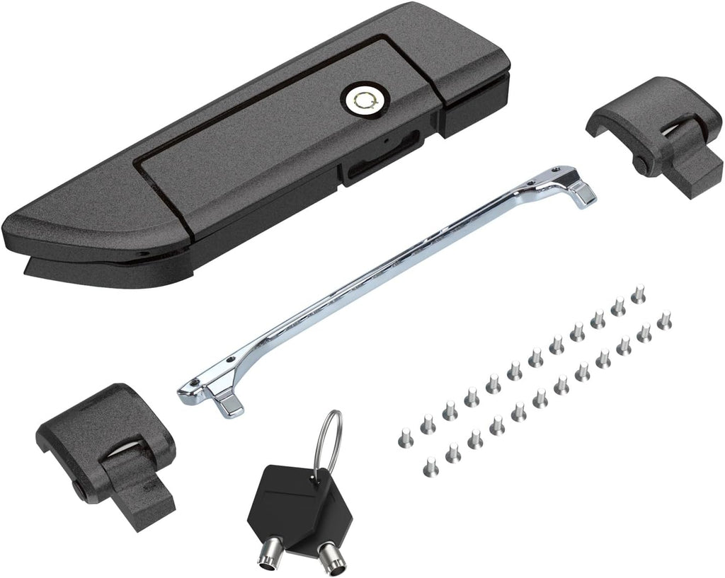Tour Pack Latches for Harley,Tour Pack Trunk Lid Latch with Keys Fit for Harley Touring/Road King/Road Glide/Street Glide/Electra Glide/Ultra-Classic 2014+ Midnight Pearl