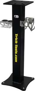 Trick-Tools Versa-Mount Heavy-Duty Vise and Bench Grinder Stand with Accessory Hangers, Made in the USA