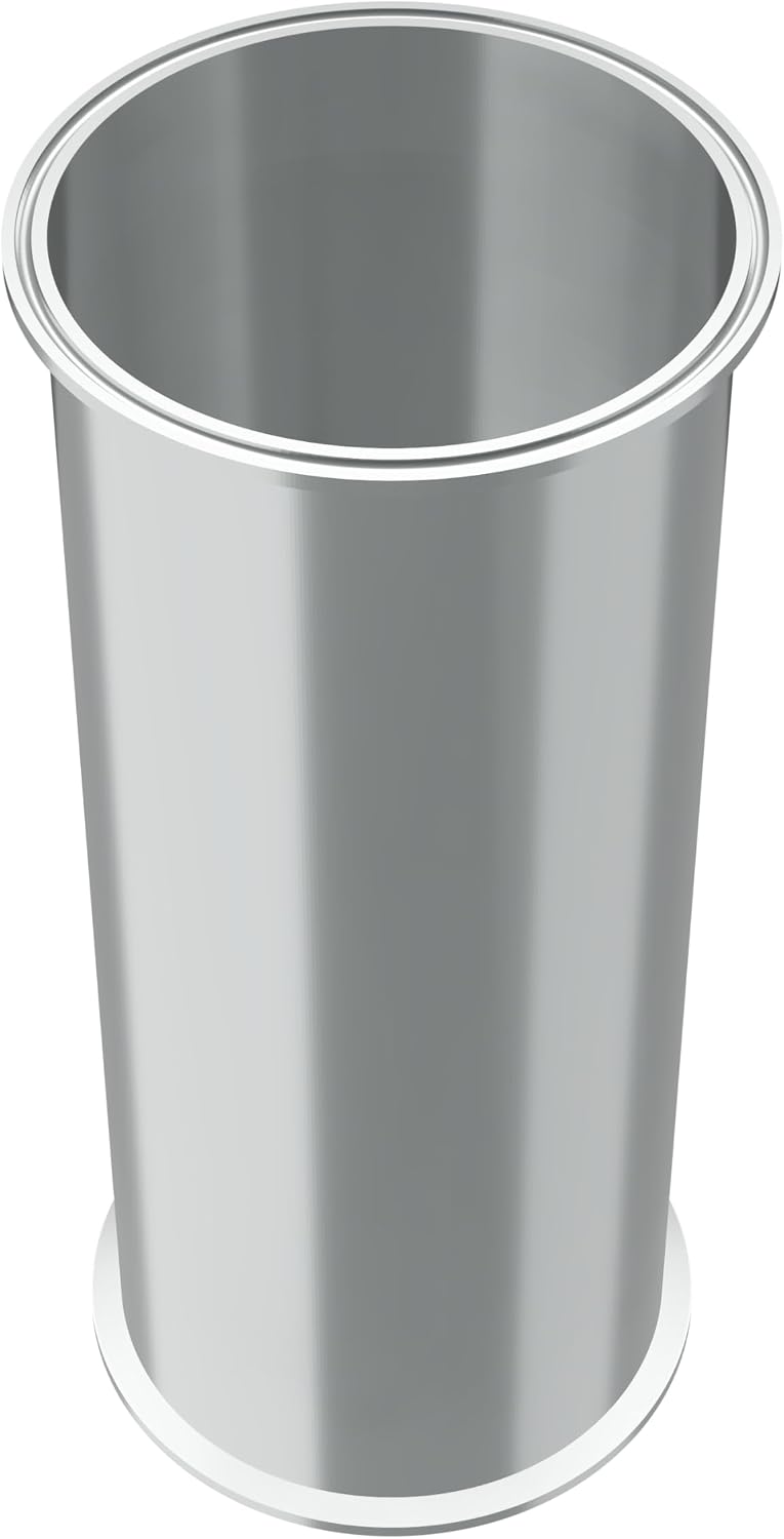 HFS(R) 12' Sanitary Tri Clamp Spool 24' Length w/ (2) Handles Stainless Steel 304 Round Tubing
