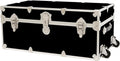 Rhino Trunk & Case Classic Camp & College Trunk with Wheels. 30'x17'x13', 1500+ lbs Capacity - Many Colors, Soft-Close Lid. Strong, USA Made Summer Camp Footlocker and Secure Dorm Storage Chest
