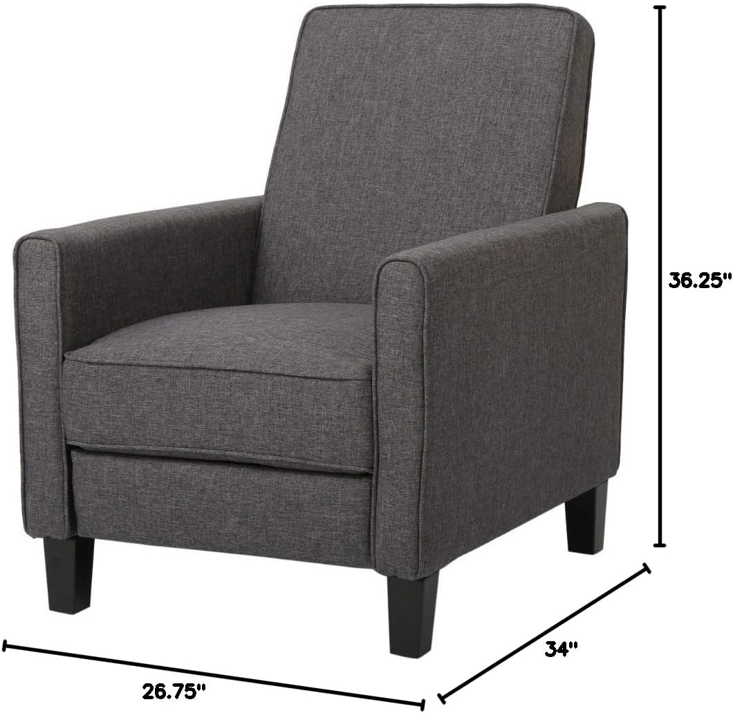 Christopher Knight Home The Darvis Recliner, Smoky