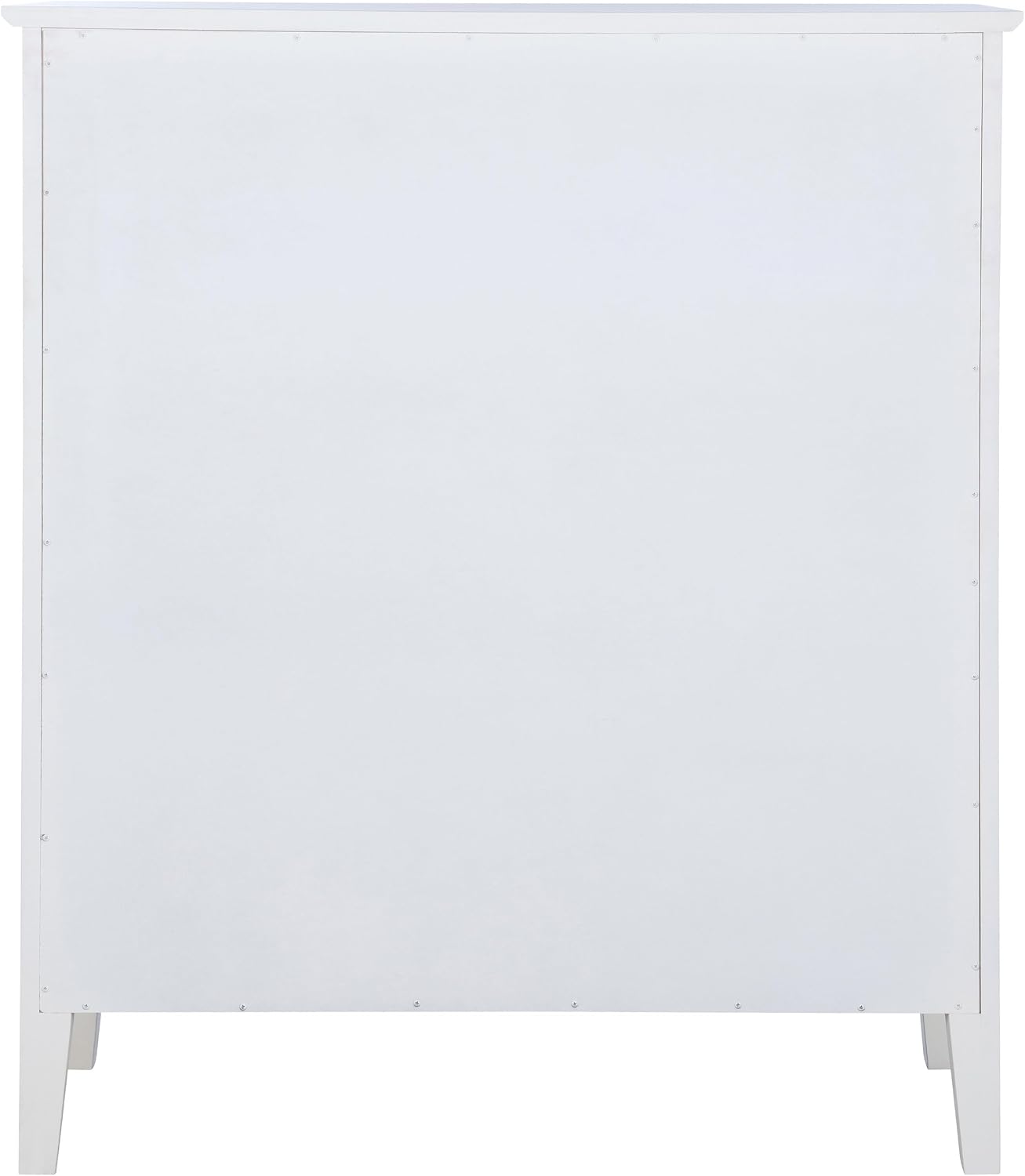 Coaster Home Furnishings - Bexhill - Wood - 8-Drawer Chest with Rattan Fronts, Black Felt Lining and Convex Design - Coastal - Bedroom - White - 223475