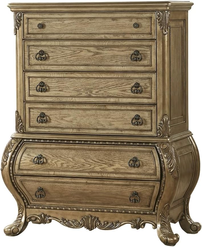 ACME Furniture Ragenardus Chest, Vintage Oak
