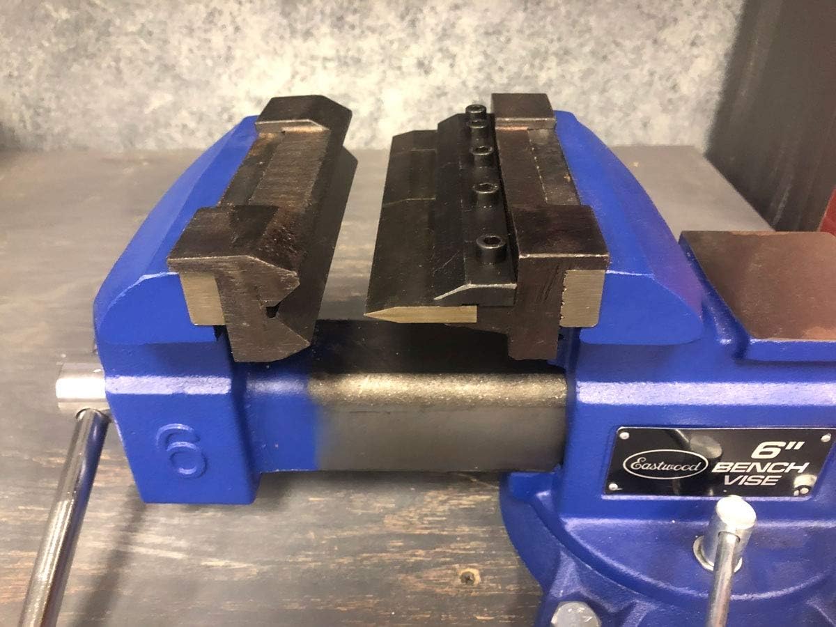 Eastwood 6 in. Vise Mount Press Metal Brake Bender Attachment Cross Slide On Workbench For Bend Sheet