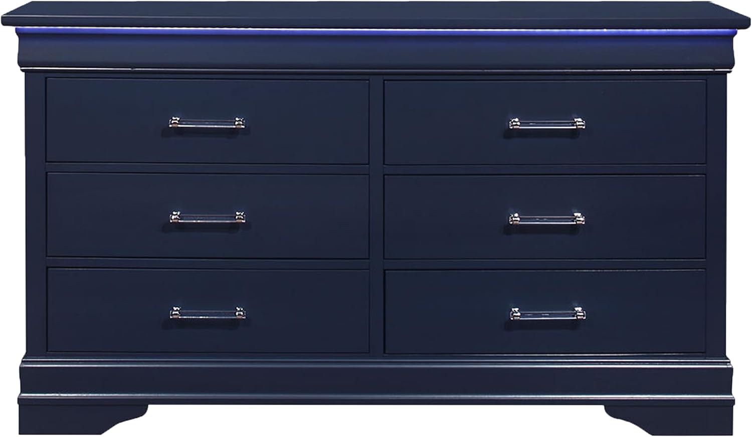 Global Furniture USA Charlie Blue Dresser
