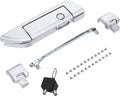 Tour Pack Latches,Tour Pack Trunk Lid Latch with Keys Fit for Harley Touring/Road King/Road Glide/Street Glide/Electra Glide/Ultra-Classic 2014+ Crushed Ice Pearl