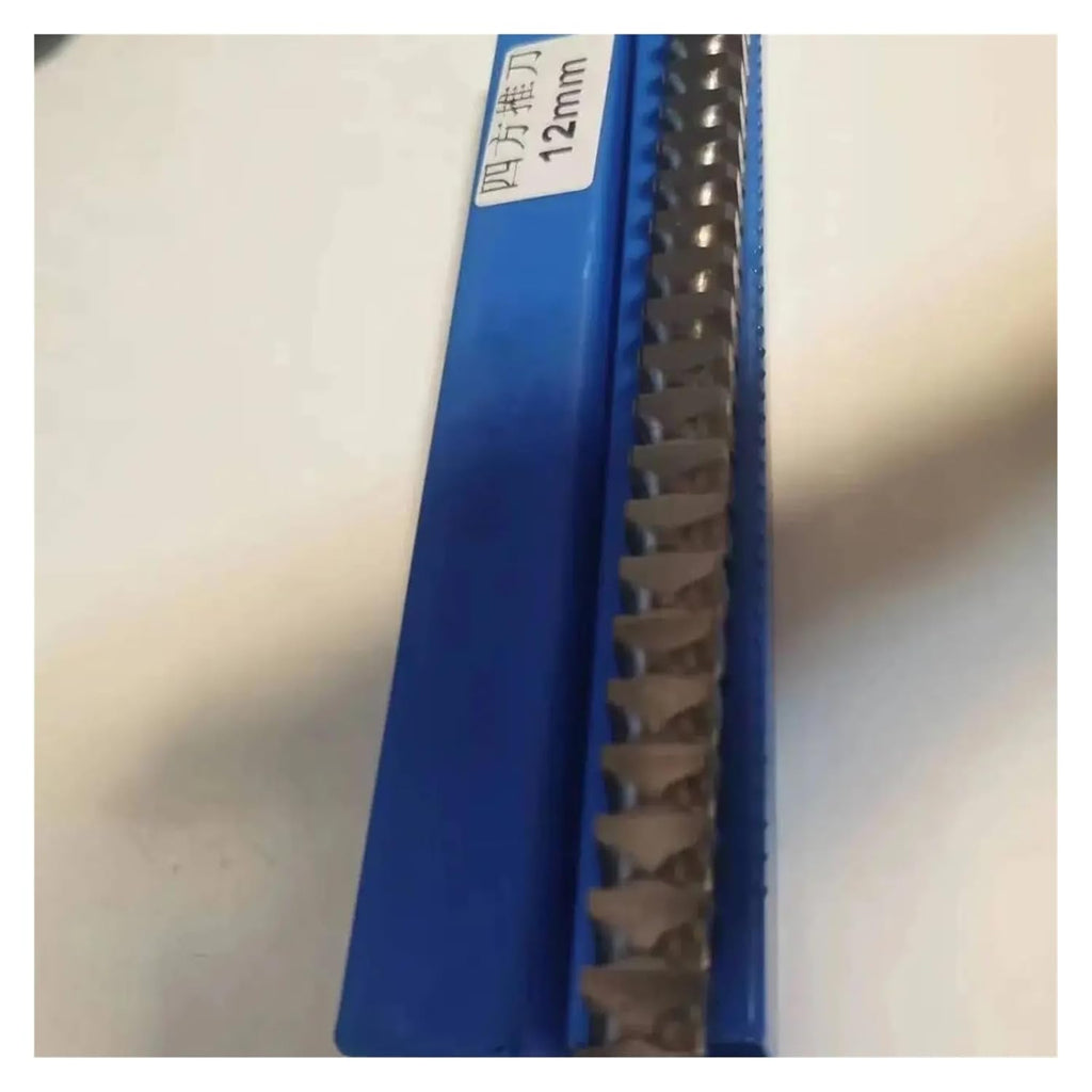 12mm Square Push Type Broach Cutter Metric Size HSS Cutting Tool Heat Resistance