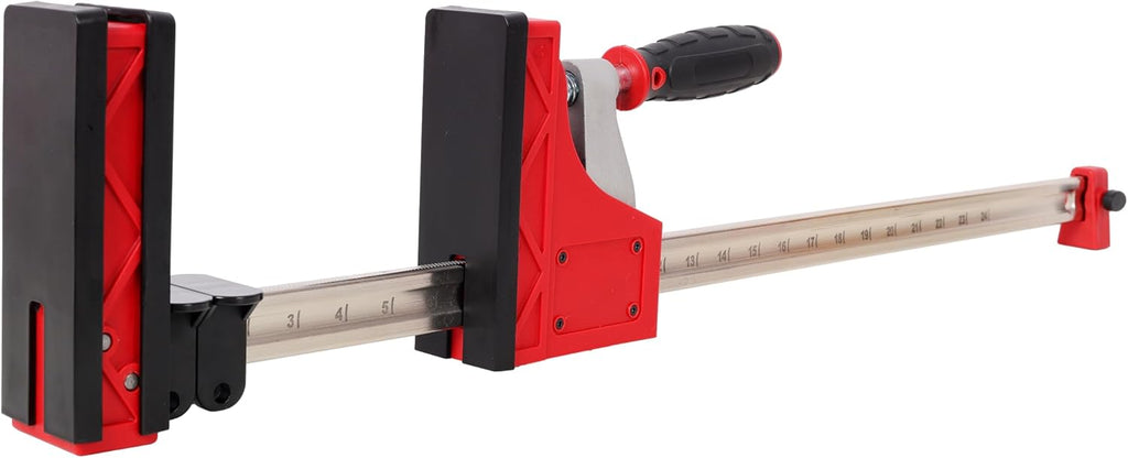 12-Piece Parallel Clamp Kit, 24' & 40' Bar Clamps with Bench Dogs & Framing Blocks, Heavy-Duty Woodworking Clamps for DIY, Carpentry, and Woodworking Projects, 5000 lb Force