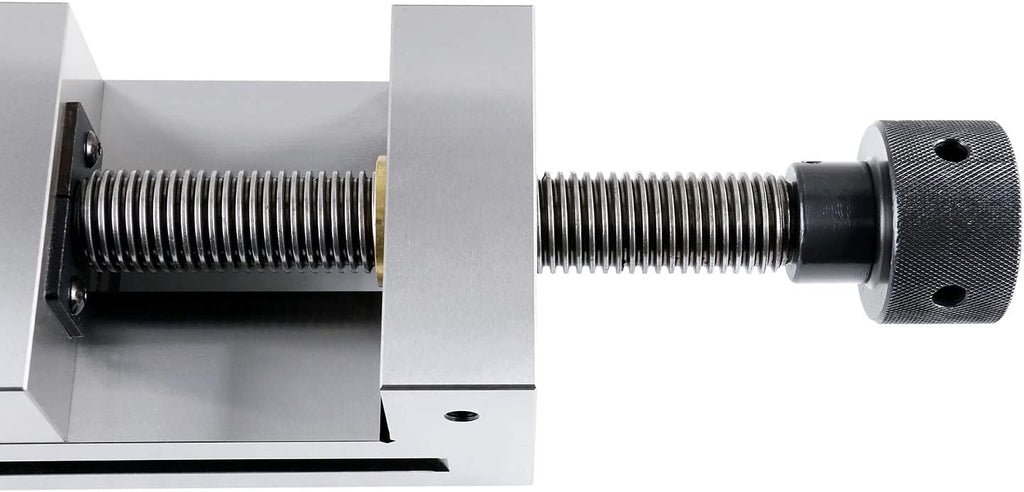 Accusize Industrial Tools 4'' Precision Toolmakers Vise Hardened and Ground 0.0002'', 0235-0312 | Accuracy 0.0002', V-Groove Jaw, Hardened and Ground, HRC58-62