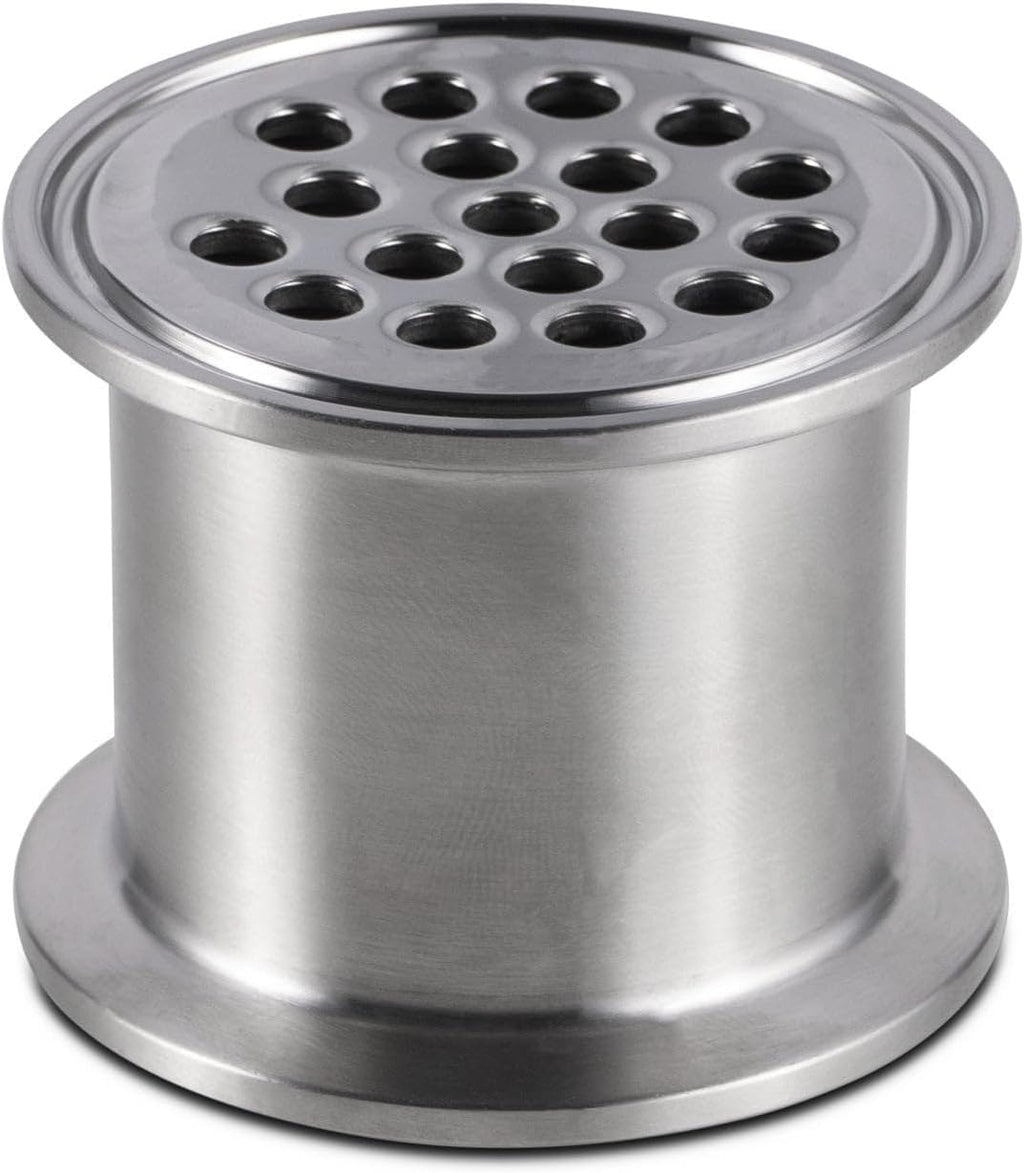 BVV Bottom Weld Tri-Clamp Filter Plate size 10-inch