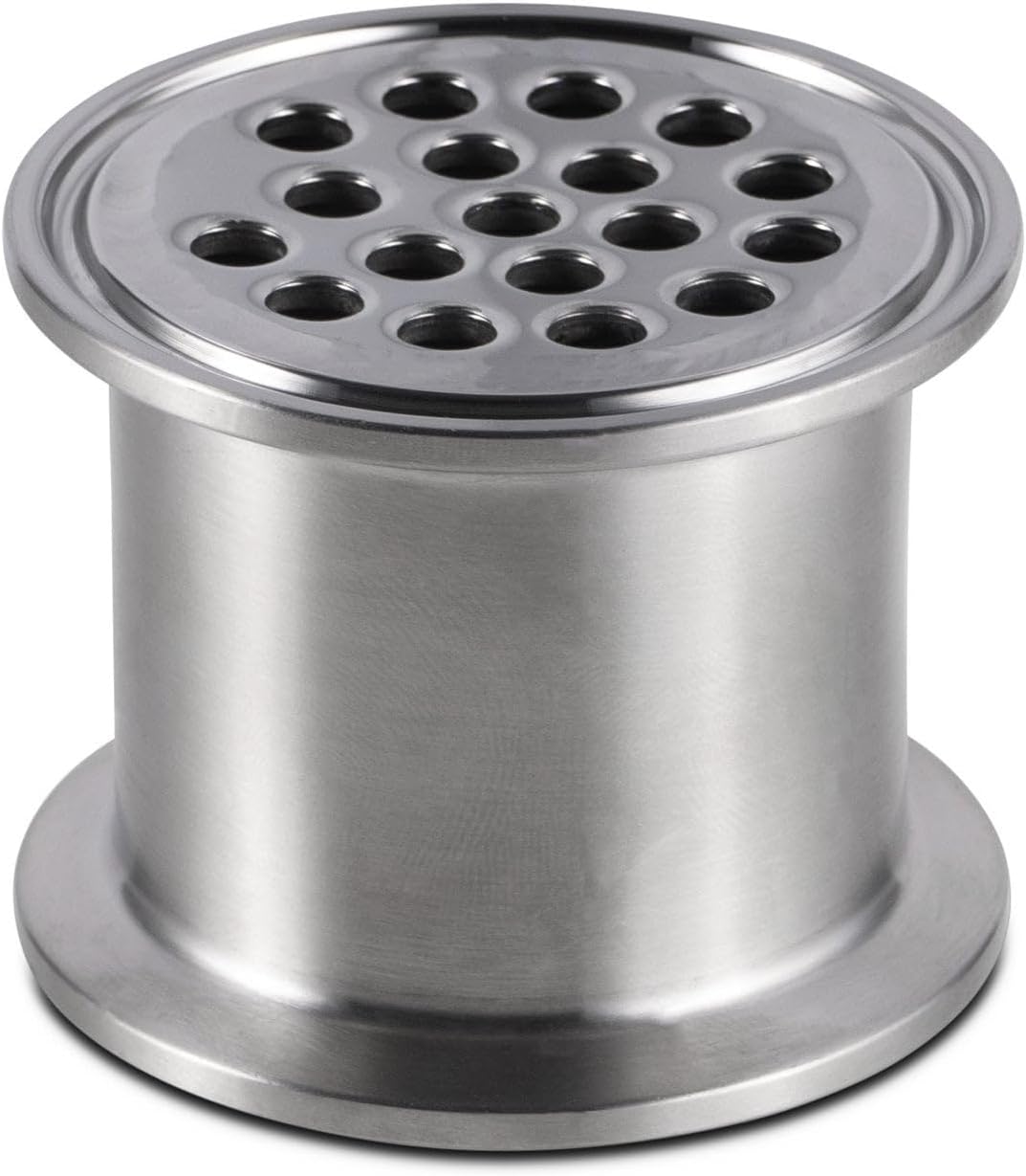 BVV Bottom Weld Tri-Clamp Filter Plate size 10-inch