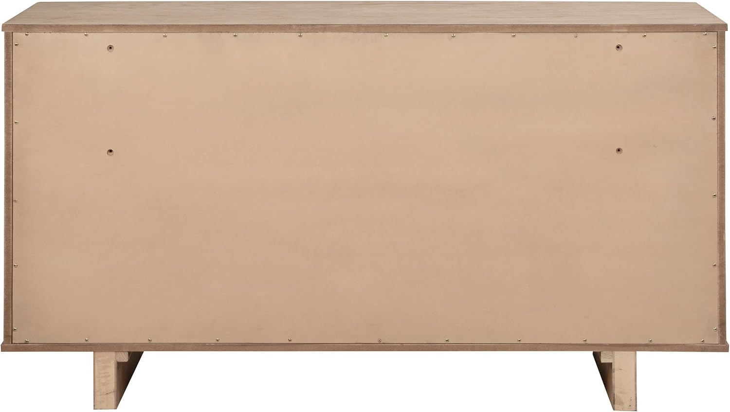Coaster Home Furnishings - Kailani - Wood - 9-Drawer Dresser with Antique Brass Hardware, Metal Extension Glides, Coastal Style - Bedroom - Beige Oak - 225043