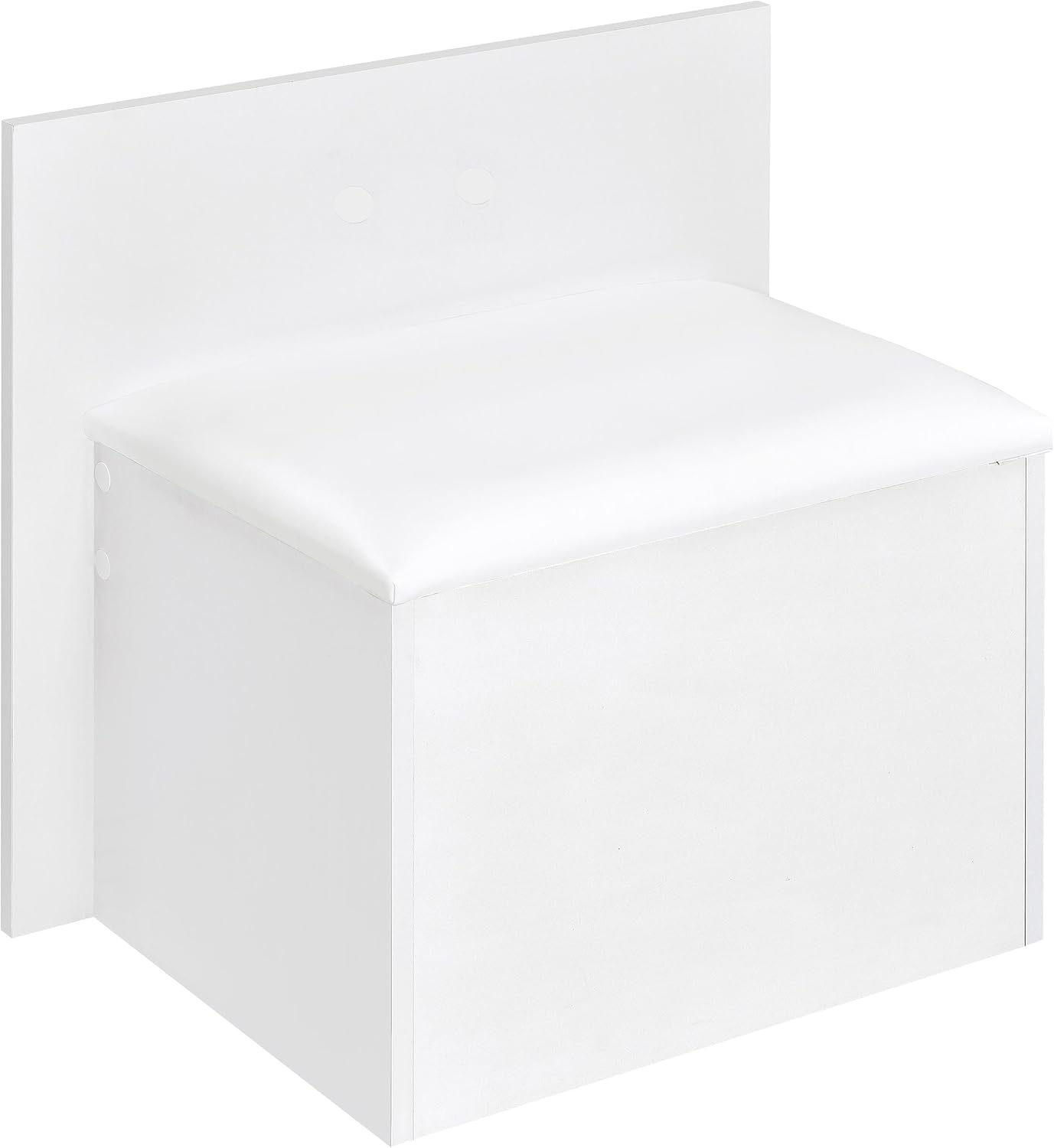 Coaster Home Furnishings Flora 2-Drawer Vanity Set with Led Mirror White High Gloss