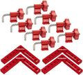 Woodpeckers Clamping Square PLUS Clamp - 4 pairs of clamps + 4 Individual Clamping Square Plus