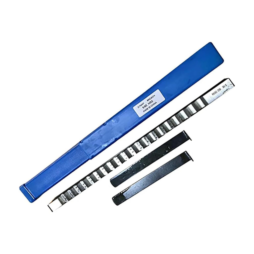 16/18mm E Push-Type Keyway Broach Metric Sized High Speed Steel Broach Cutting Tool with Shim for CNC Machine Heat Resistance(E1-16)