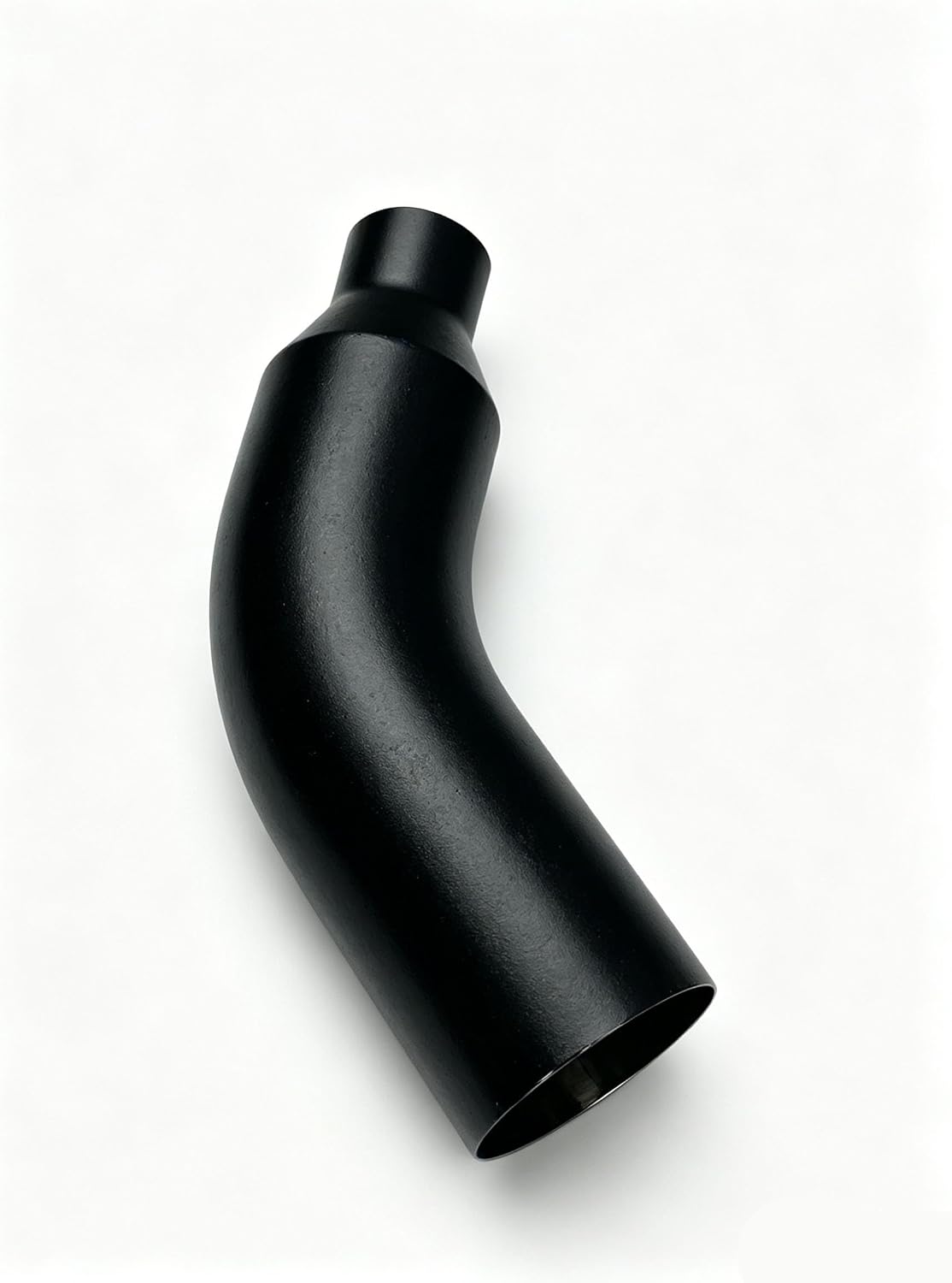 4-8 Inch Exhaust Elbow - Diesel ExhaustTip with Clamp, 4' Inlet 8' Outlet Black Finish,No-Weld Installation for Trucks, Cars, Pickup