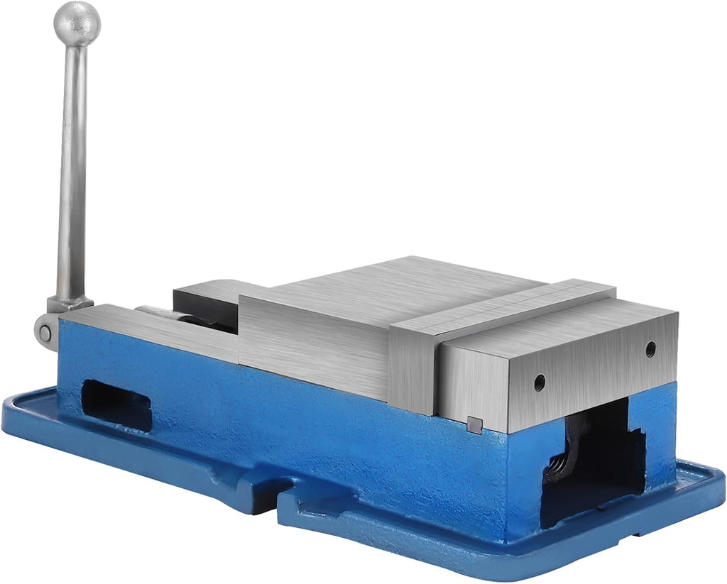 VEVOR 6 Inch ACCU Lock Down Vise Precision Milling Vice 6 Inch Jaw Width Drill Press Vise Milling Drilling Machine Bench Clamp Clamping Vice (6'')