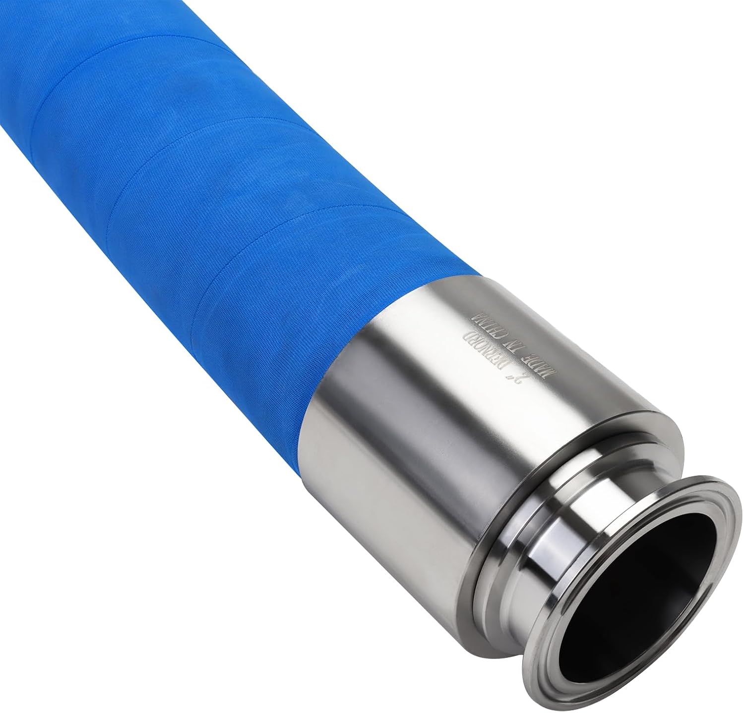 DERNORD Brewery Beer Hose Beverage Transfer Hose Food Grade with 2 Inch Tri-Clamp 1.5ft Length