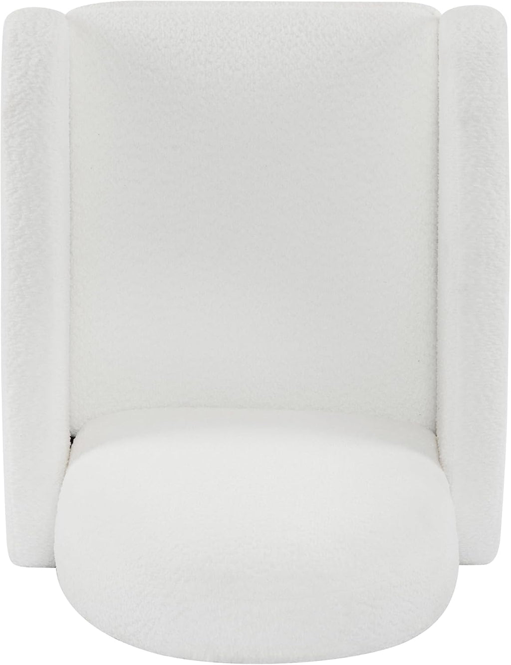 Christopher Knight Home Sidney Boucle Fabric Upholstered 360° Swivel Chair, Push-Back Recliner, Solid Wood Glider Recliner with Rotation, Living Room Lounge Chair, Adjustable Backrest, Milky White