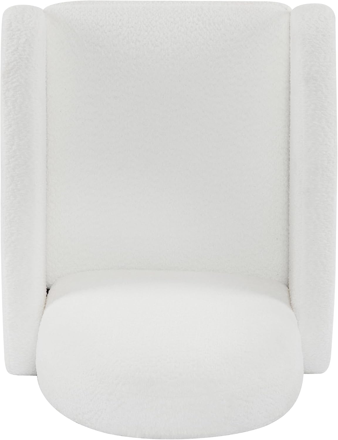 Christopher Knight Home Sidney Boucle Fabric Upholstered 360° Swivel Chair, Push-Back Recliner, Solid Wood Glider Recliner with Rotation, Living Room Lounge Chair, Adjustable Backrest, Milky White