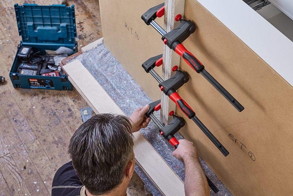 BESSEY GK60 24' GearKlamp 4-PK - Unique Clamping Solution for Tight Spaces