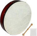 HighLight 14' Bodhran drum Handcrafted Irish Instrument with Goatskin Drumhead, Crisp & Musical Tone, Included Hardwood Mallet (14-inch)