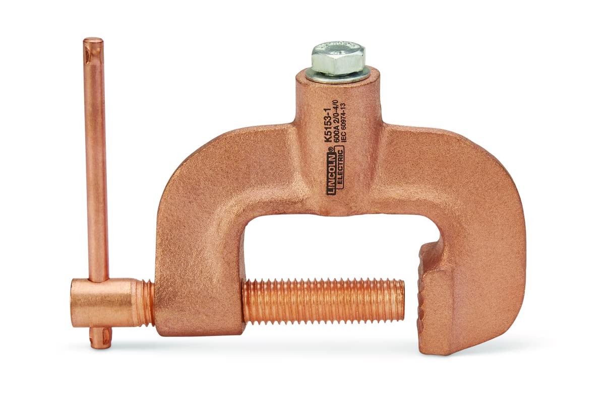 Lincoln Electric Heavy-Duty 600 Amp C-Clamp Ground Clamp - K5153-1