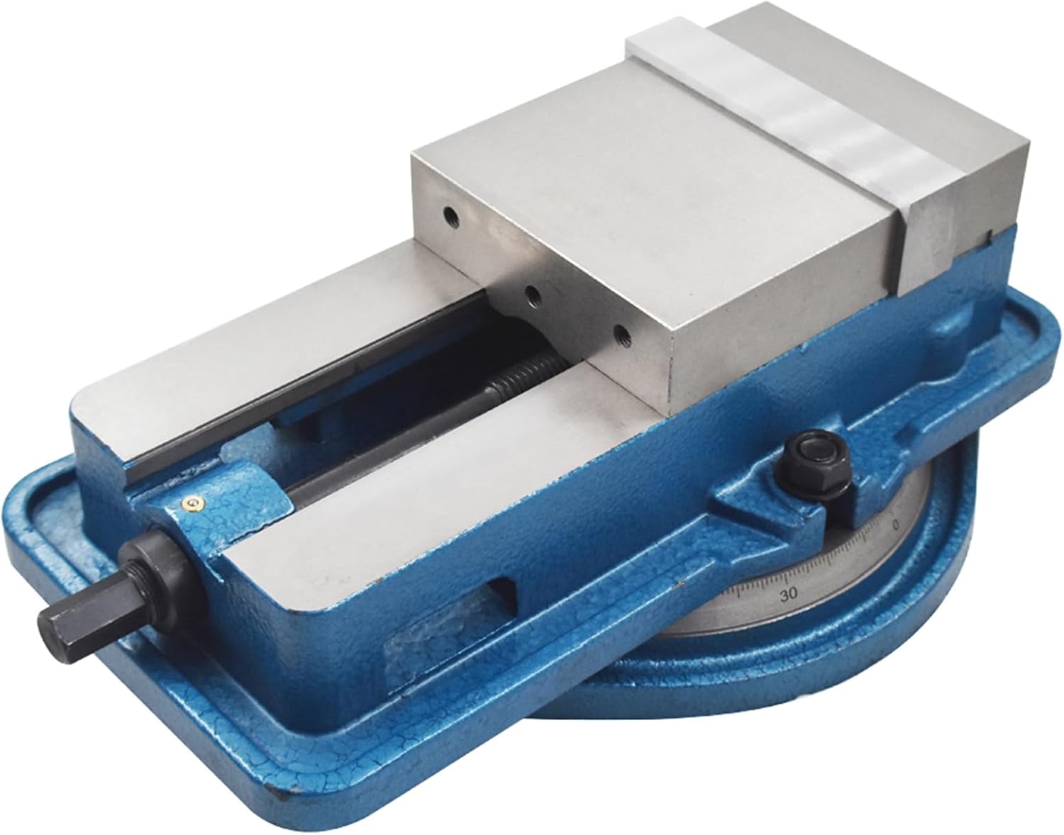 waltyotur 6 Inch Precision Mill Bench Vise W/Swivel Base for Milling Shaping and Drilling Machines