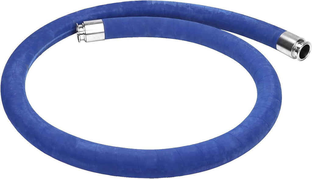 DERNORD Brewery Beer Hose Beverage Transfer Hose Food Grade with 2 Inch Tri-Clamp 10ft Length