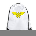 AGOGO Wonder Woman WW LOGO (6) Drawstring Backpack Bag
