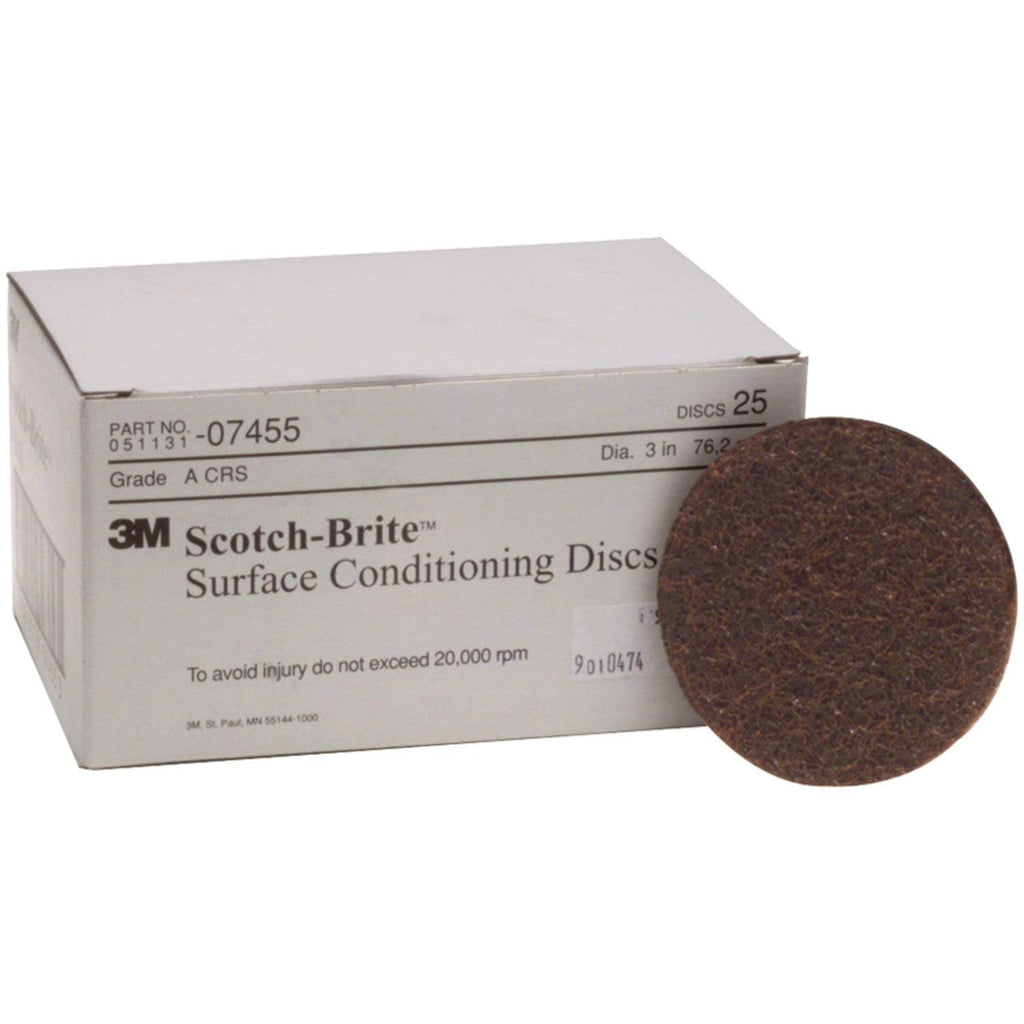Scotch-Brite Surface Conditioning Disc, 5 in x NH A MED, 50 per case
