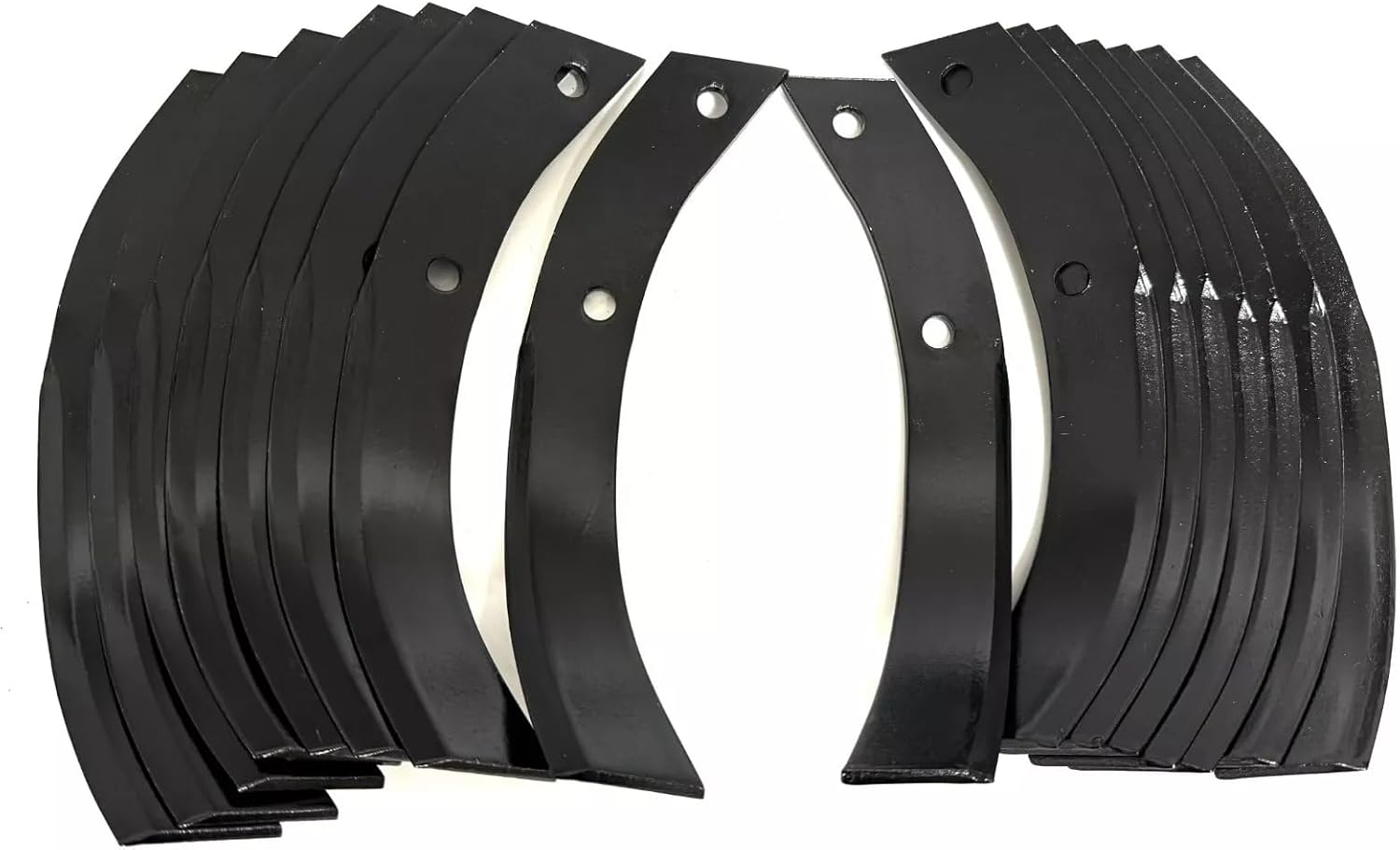 Genuine OEM Rotary Tine Kit Compatible with Honda F400, F500, F501, FC600, FG500 Tillers 72461-733-750, 72465-733-750