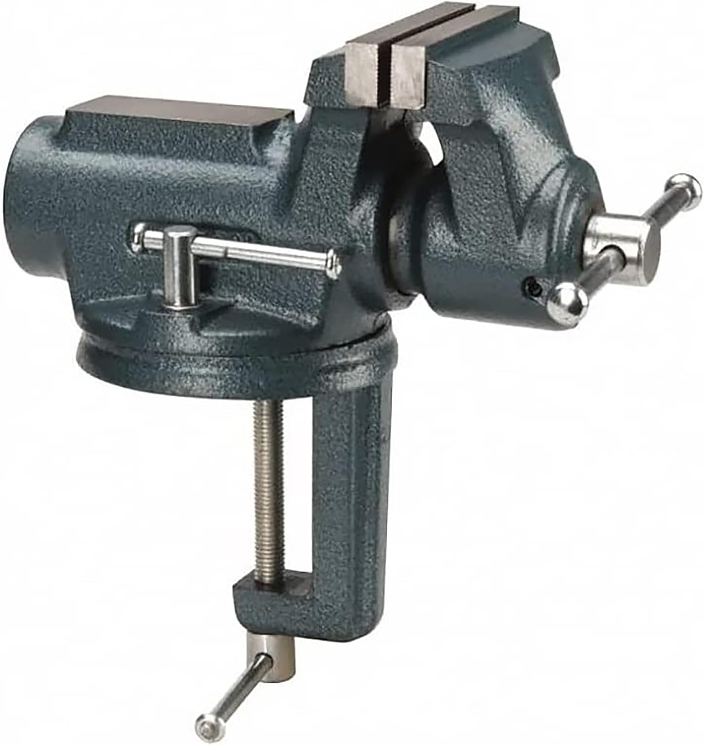 Wilton Super-Junior Clamp-On Vise, 4' Jaw Width, 2-1/4' Jaw Opening, 2' Throat (Model CBV-100)