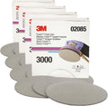 3M Trizact Hookit Foam Disc, 02085, 6 in, P3000, 15 Discs per Carton,Blue751 (Pack of 4)