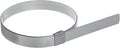 BAND-IT CP28S9 5/8' Wide x 0.025' Thick 7' Diameter, 201 Stainless Steel Center Punch Clamp (25 Per Box)