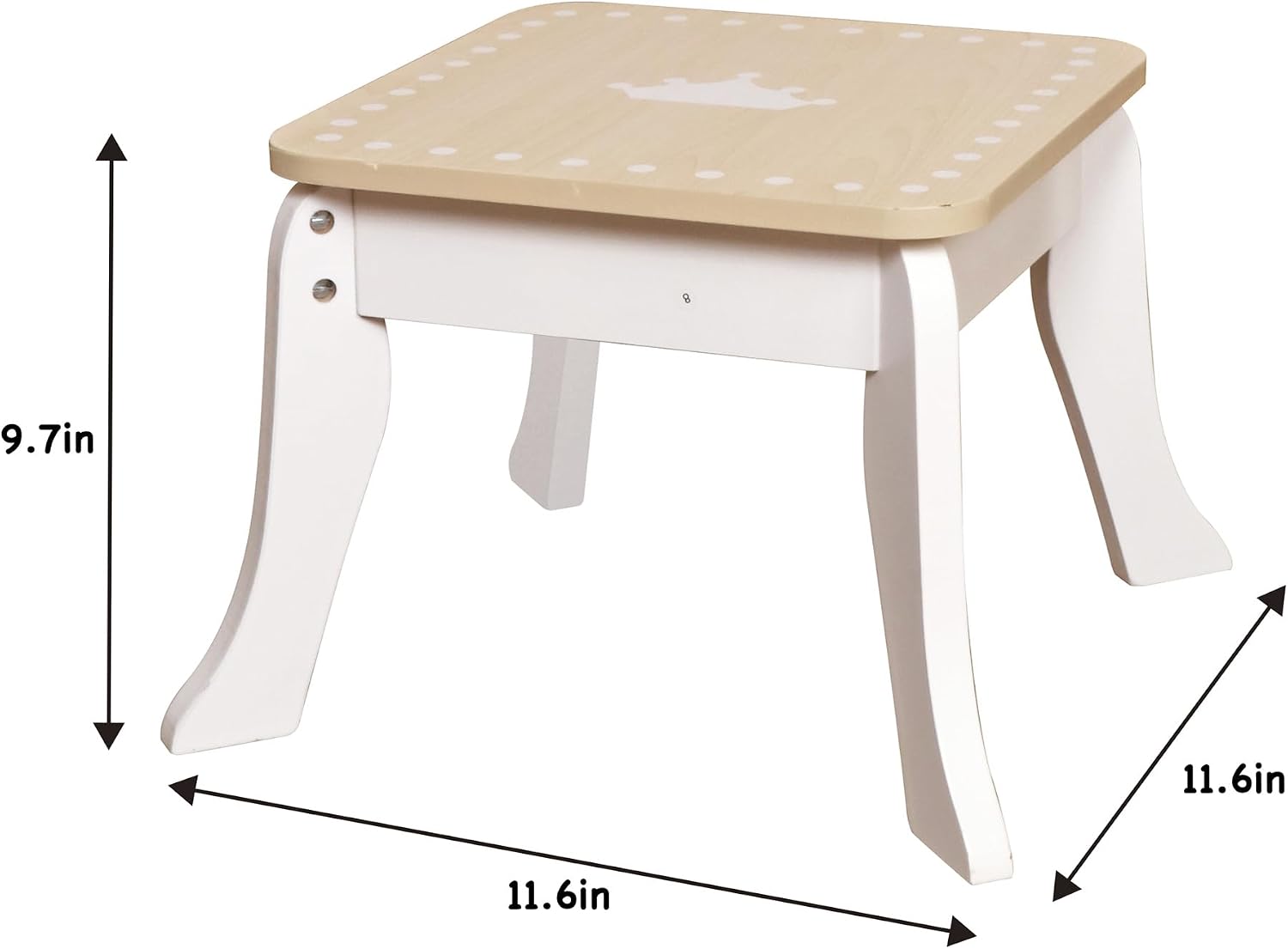 Little Girls Makeup Table with Mirror and Chair, Kids Vanity Table&Chair Set with Storage Drawer,Toddler Pretend Play Vanity Set with 9 pcs Multiple Make up Accessories,Princess Vanity Desk for 3+Kid