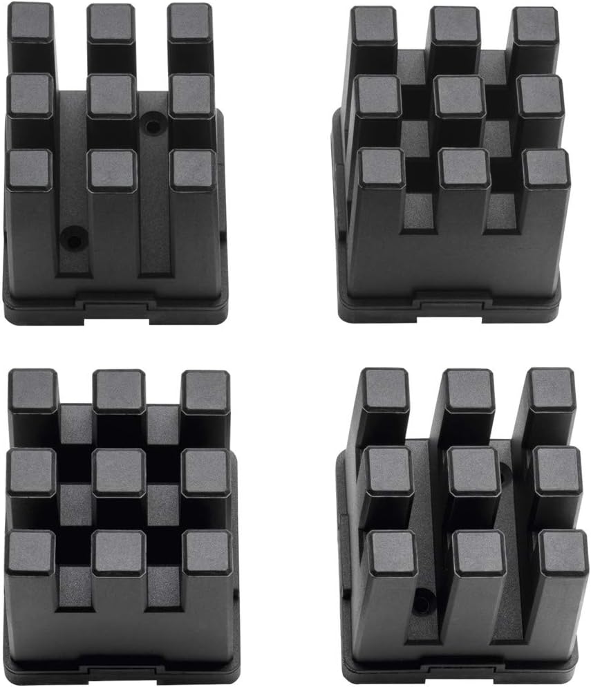 BESSEY KREX2450 K Body REVO Clamp Kit, 2 x 24 In., 2 x 50 In. and 2 KBX20 Extenders - 1700 lbs Nominal Clamping Force. Spreader, and Woodworking Accessories - Clamps and Tools for Cabinetry | BESSEY KP Rail And Stile Jig, Set Of 4 Blocks
