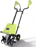 15AMP Electric Corded Garden Tiller Cultivator 12INCH Power Rototiller for Gardening with Adjustable Wheels