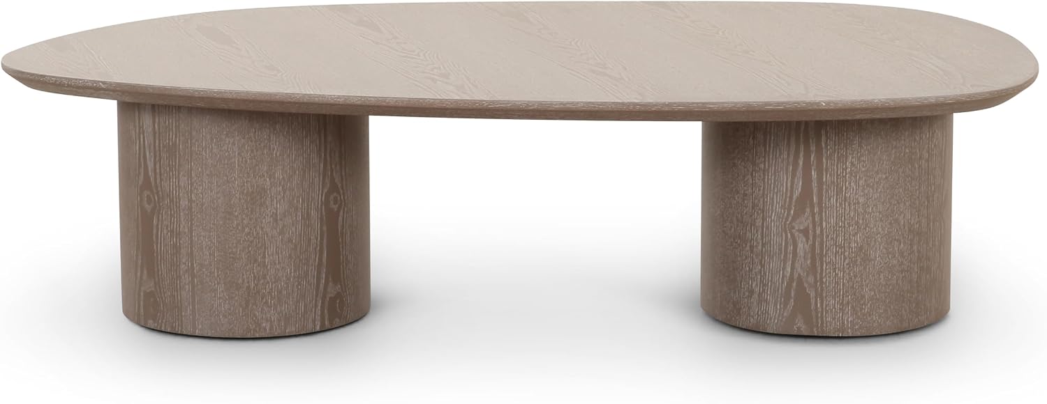 Tov Furniture Rhema Washed Ash Oblong Coffee Table
