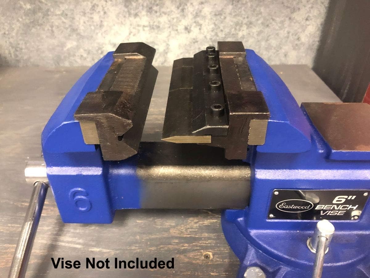 Eastwood 6 in. Vise Mount Press Metal Brake Bender Attachment Cross Slide On Workbench For Bend Sheet