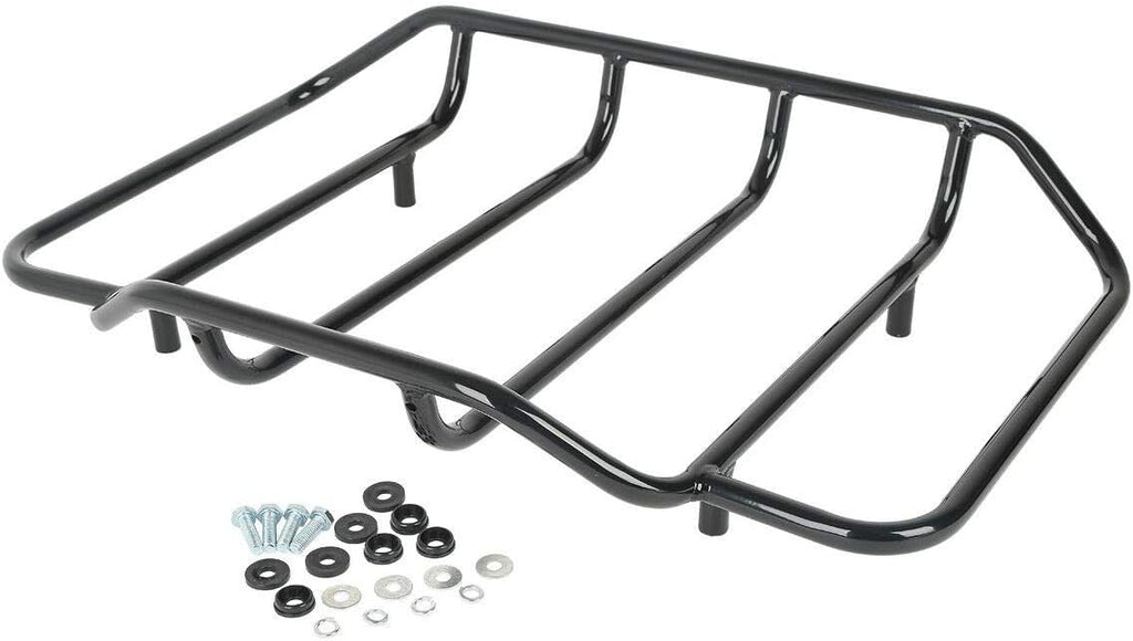 TCMT King Motorcycle Trunk Box Backrest Pad Luggage Rack Taillight Fit For Harley 2014-2025 Touring CVO Road King Road Glide Street Glide Electra Glide Pack