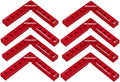 Woodpeckers Clamping Squares Plus, 8 Pack CSP Squares, 6.75 Inch Long Aluminum 90-Degree Corner Clamps for Woodworking, USA Made