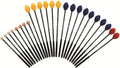 Basic Beat Orff Mallet 12-Pack - Diverse Set with Glockenspiel & Xylophone/Metallophone Mallets - Designed by Educators & Therapists