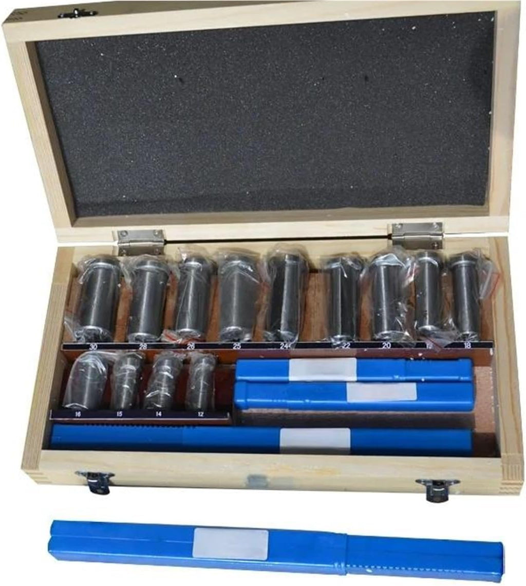 Keyway Cutting Tool 22pcs Hss Groove Keyway Broach Broaches Set Key Tool Bushing Shim 12-30 HSS Knife For CNC Machine for CNC Cutting Machine Too