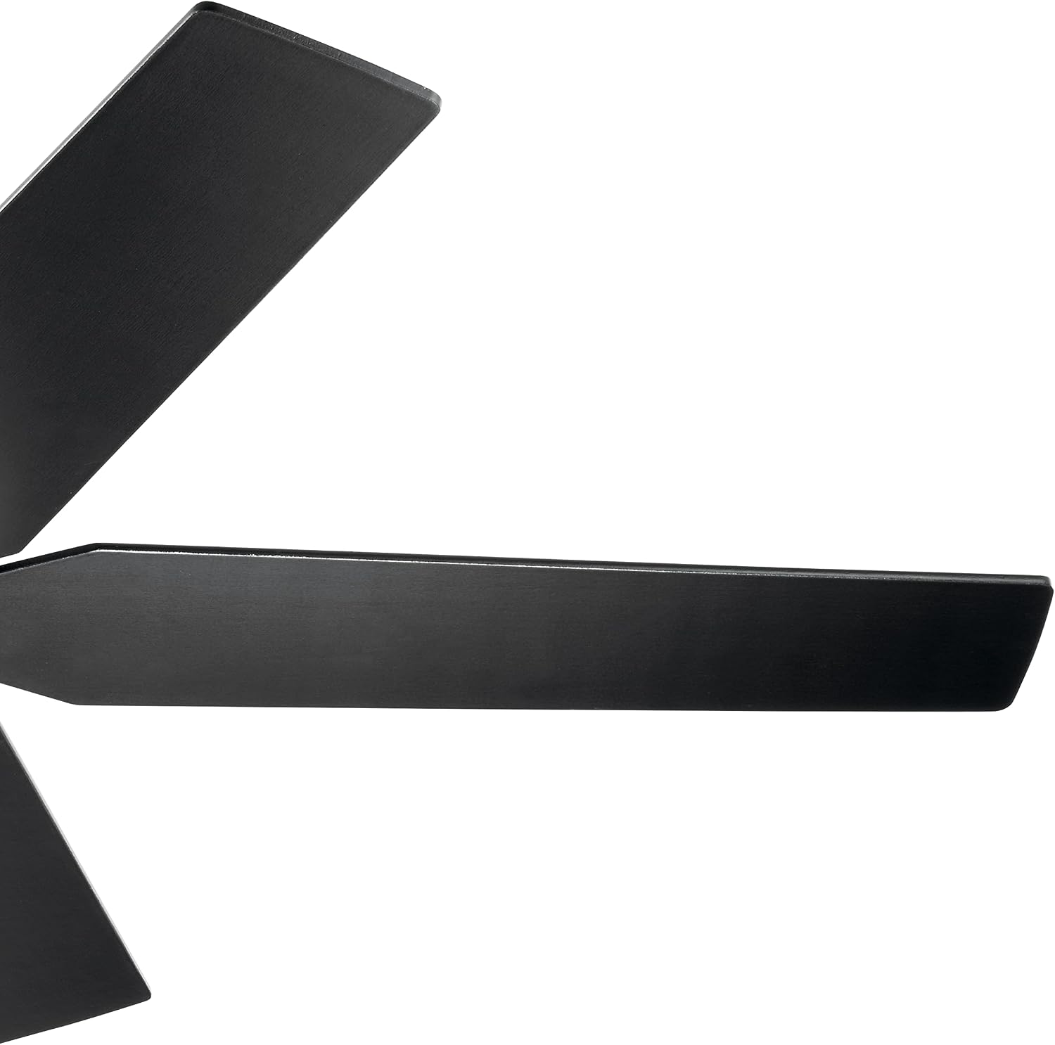 Kichler Maeve 52 in LED Ceiling Fan with Light, Modern Indoor Fan with Satin Etched Cased Opal Glass in Satin Black, Natural Brass Accent Ring, Wall Control, for Bedroom Living Room, 300059SBK