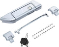 Tour Pack Latches for Harley,Tour Pack Trunk Lid Latch with Keys Fit for Harley Touring/Road King/Road Glide/Street Glide/Electra Glide/Ultra-Classic 2014+ Brilliant Silver