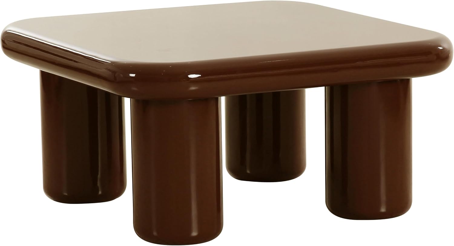 Tov Furniture Memphis Chocolate Brown Coffee Table