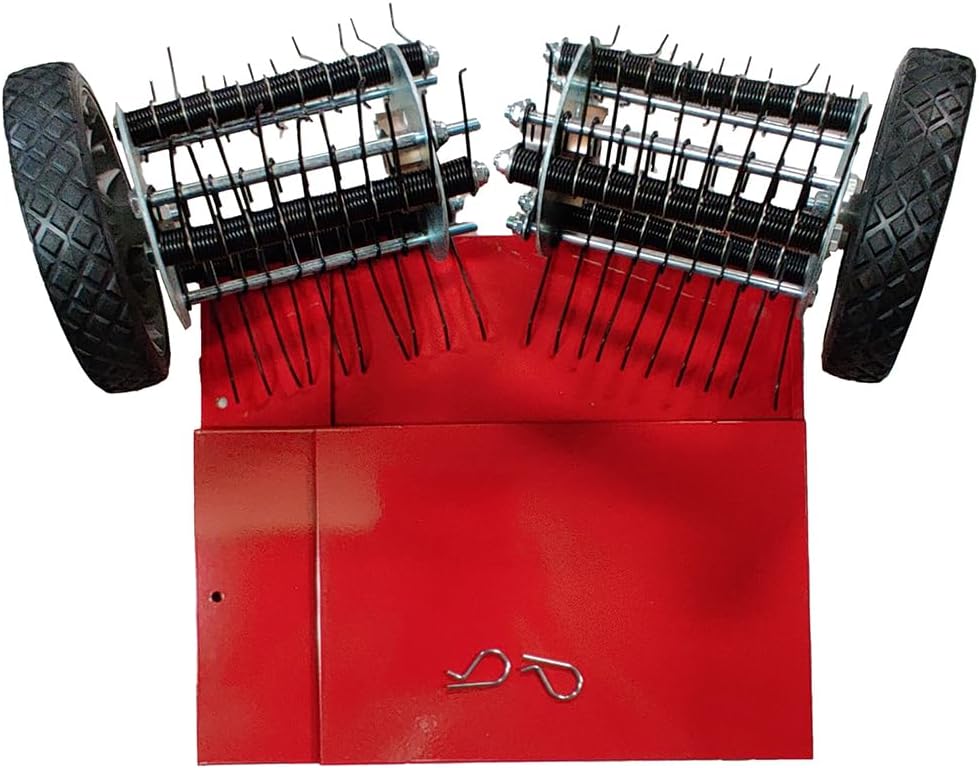 Mantis 5222 Power Tiller Dethatcher Attachment for Gardening