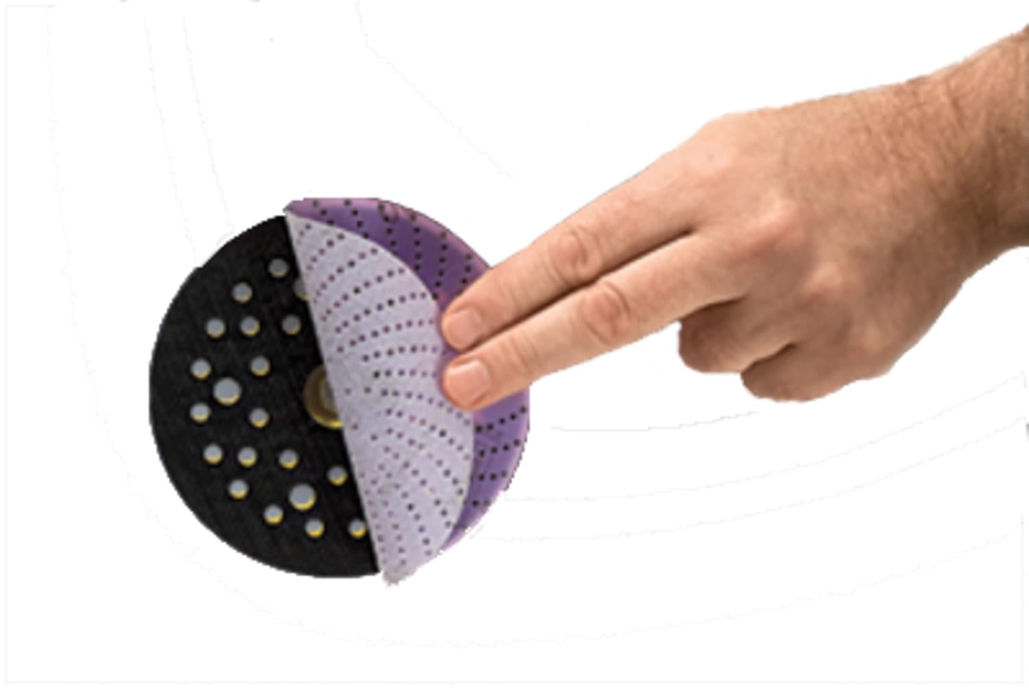 3M Hookit Soft Interface Disc Pad 70166, 5 in x 1/2 in