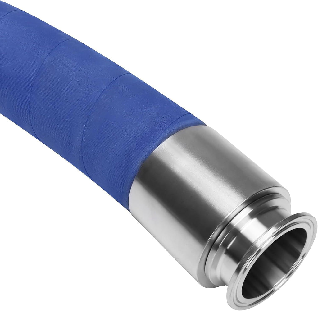 DERNORD Brewery Beer Hose Beverage Transfer Hose Food Grade with 2 Inch Tri-Clamp 10ft Length